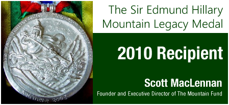 Sir Edmund Hillary Legacy Medal